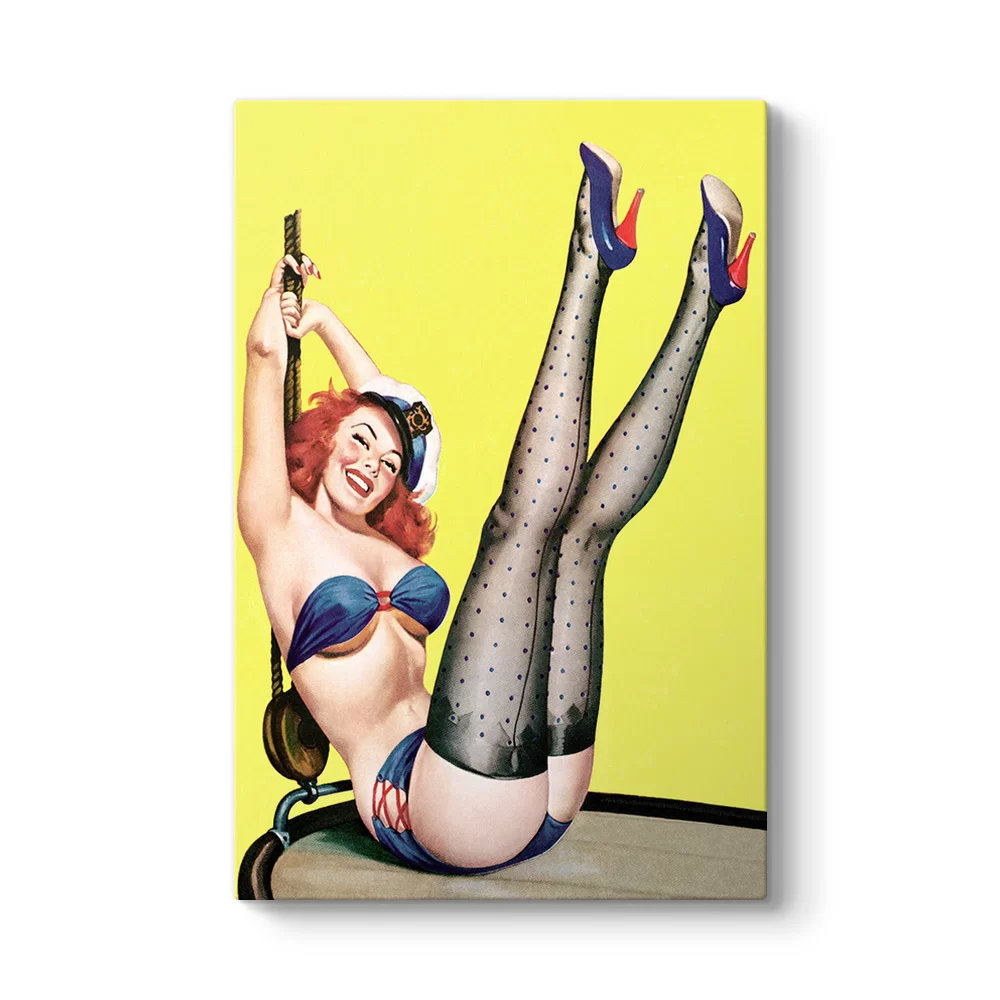 Pin Up Girl Halat Tablosu - Model 2